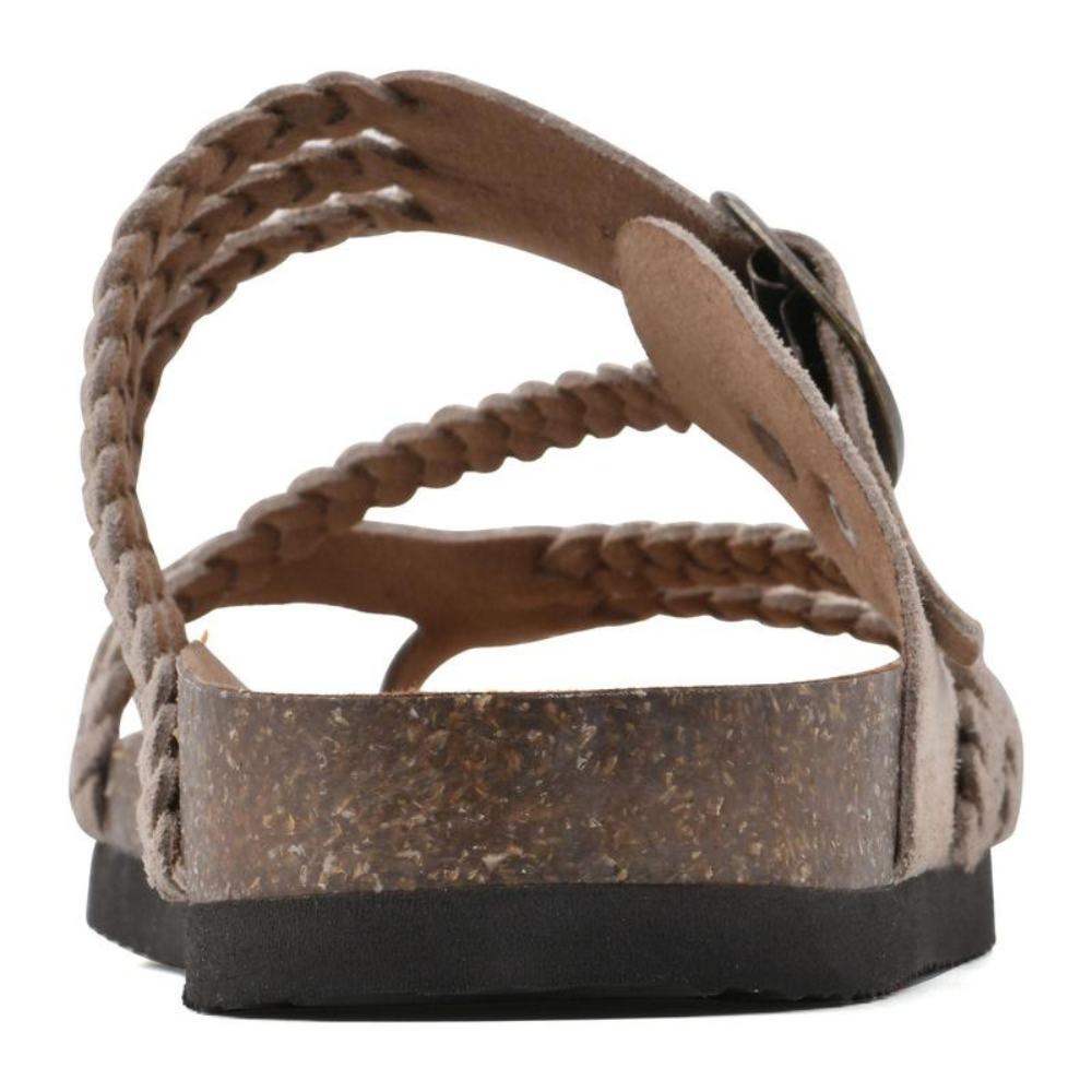 Selira – sandales tressées en daim