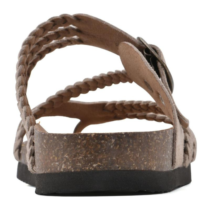 Selira – sandales tressées en daim