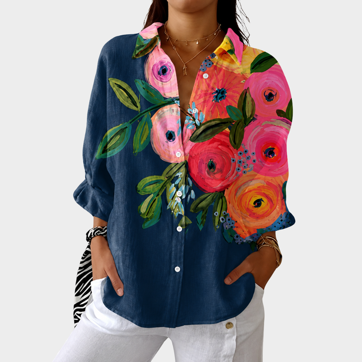 Velira – Longue blouse tissée