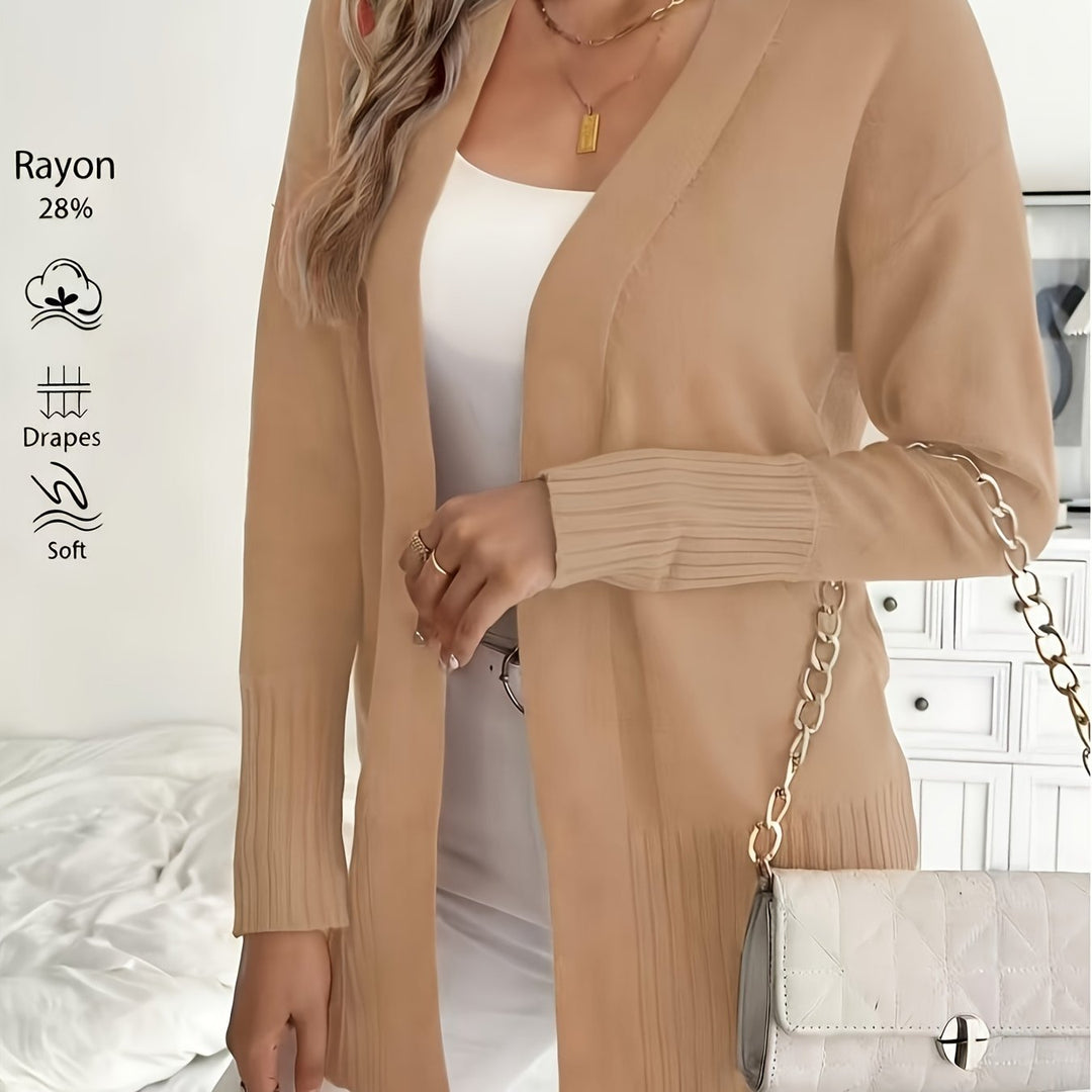 Tivora – gilet long en maille
