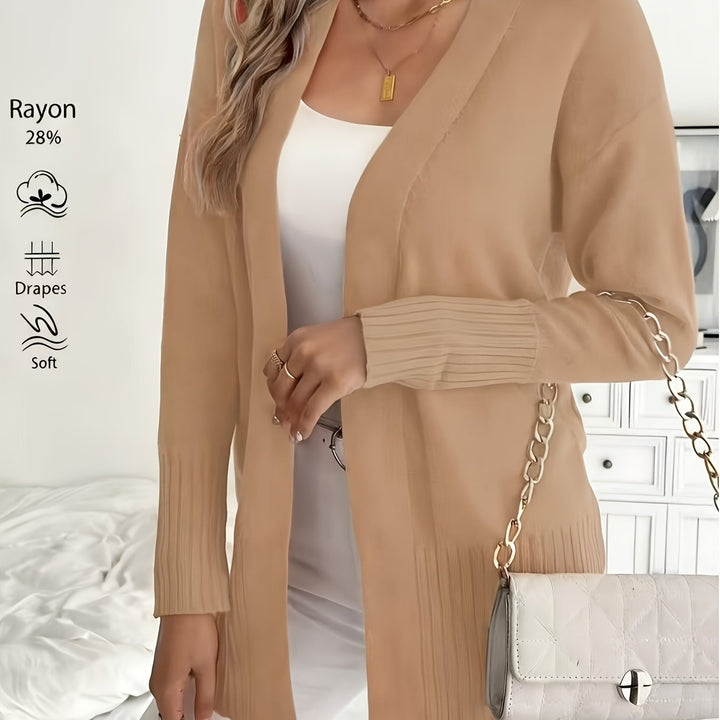 Tivora – gilet long en maille
