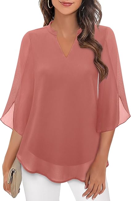 Nerali – Blouse tissée à pans superposés