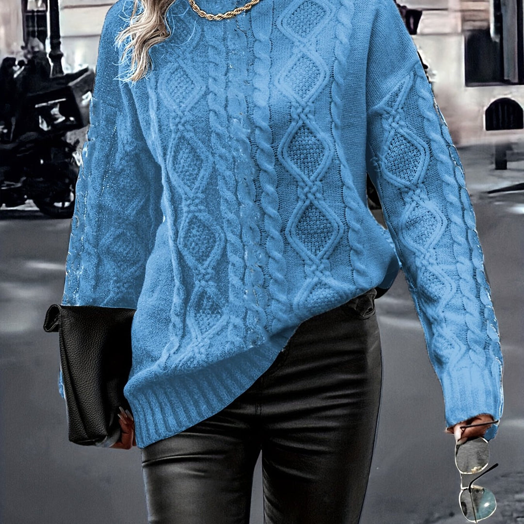Nerise – Blouse en tricot à rayures verticales