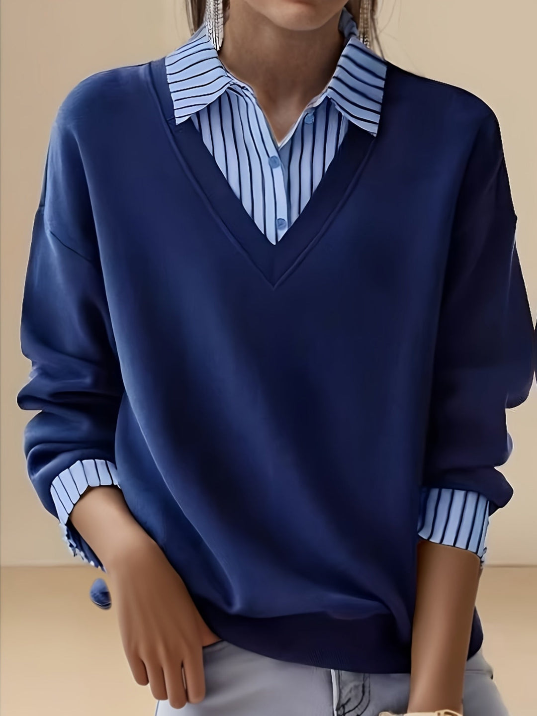 Calira – Polo en maille à col à revers