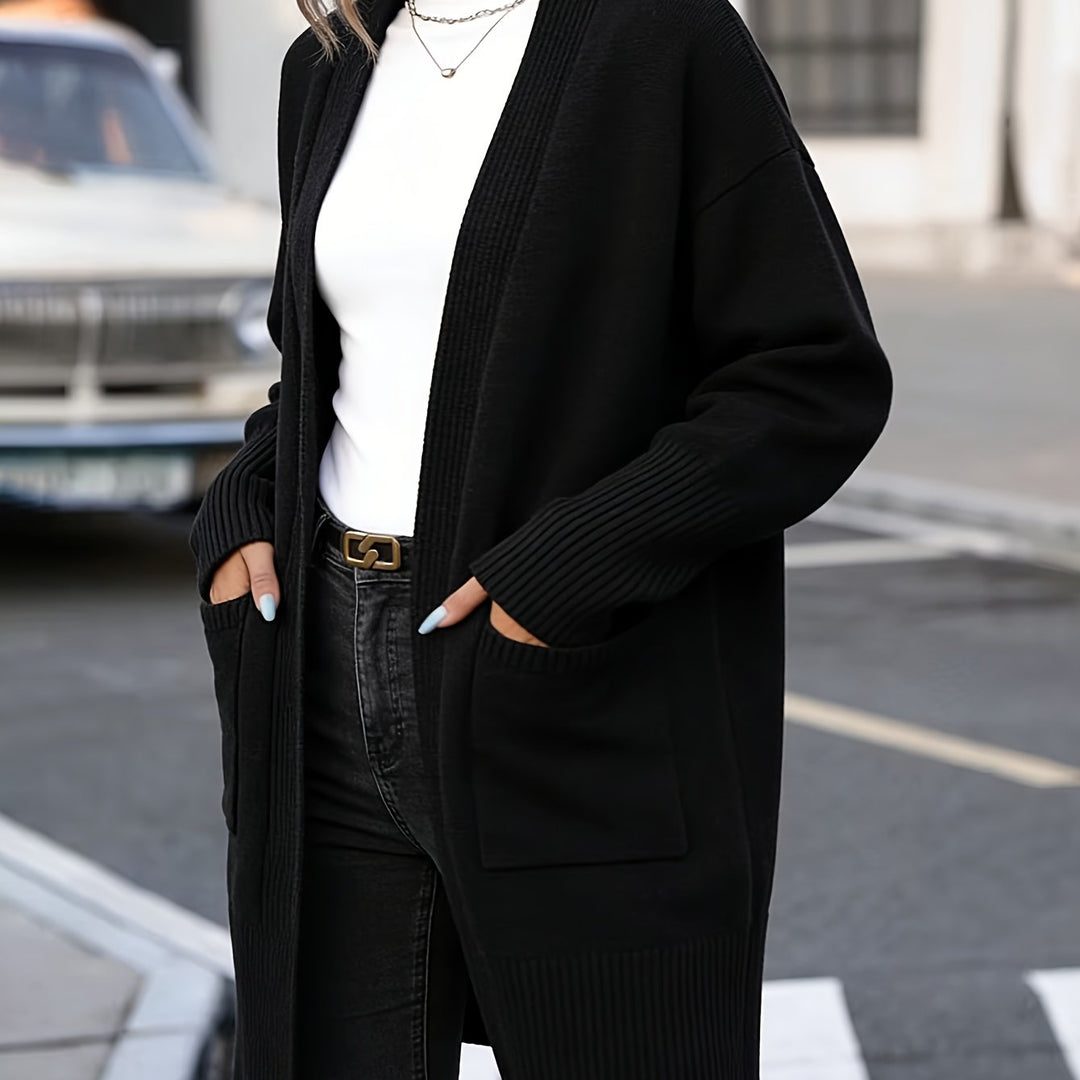 Navira – cardigan en tricot côtelé