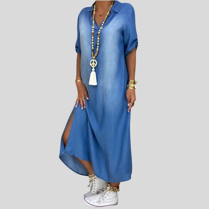 Mevra - Relaxed Cut Denim Dress