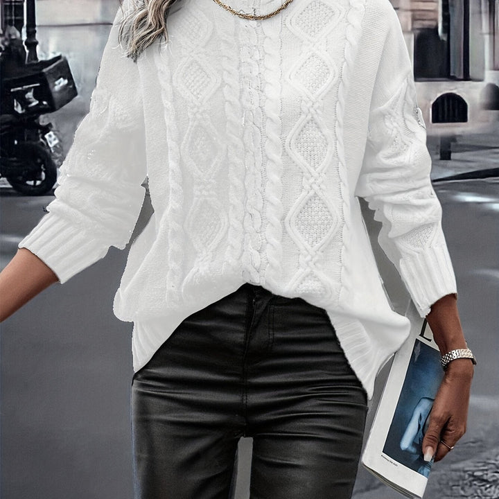 Nerise – Blouse en tricot à rayures verticales