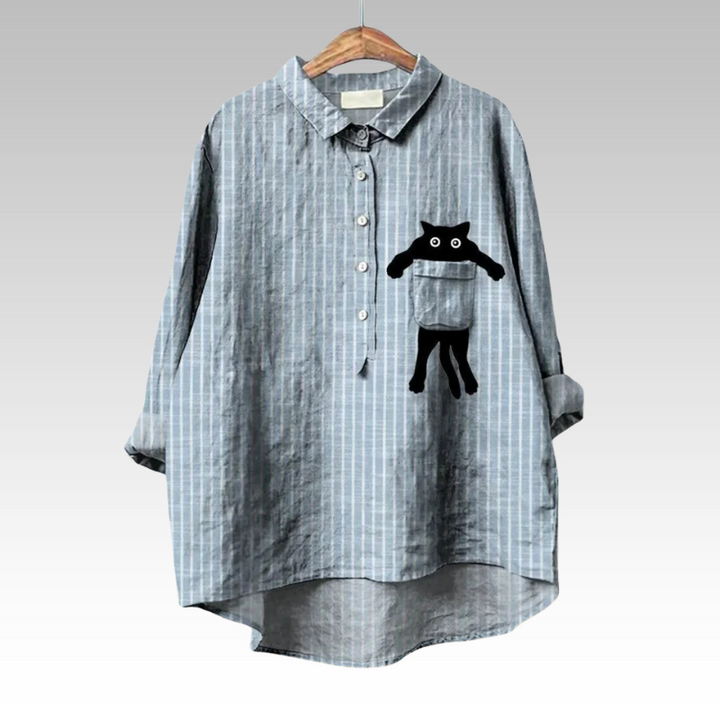 Kelira – blouse à imprimé floral, coupe ample