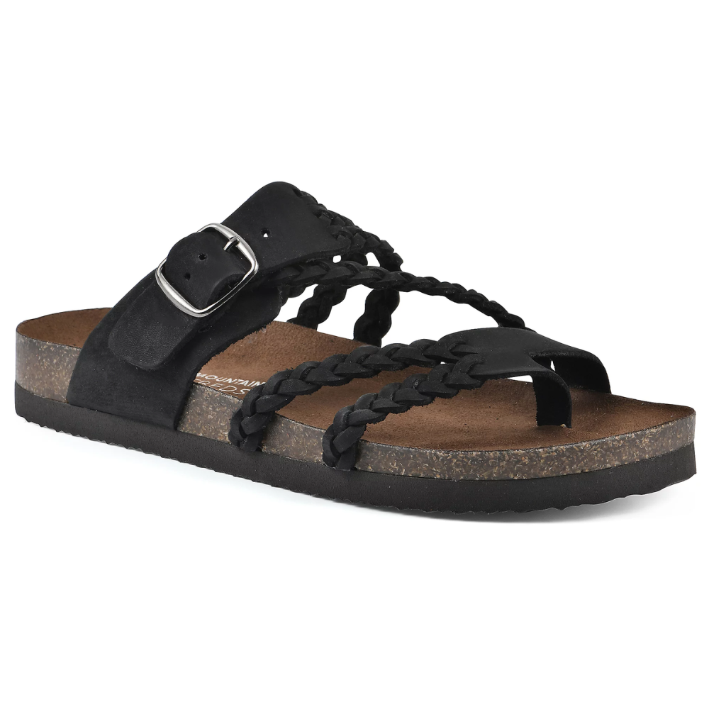 Selira – sandales tressées en daim