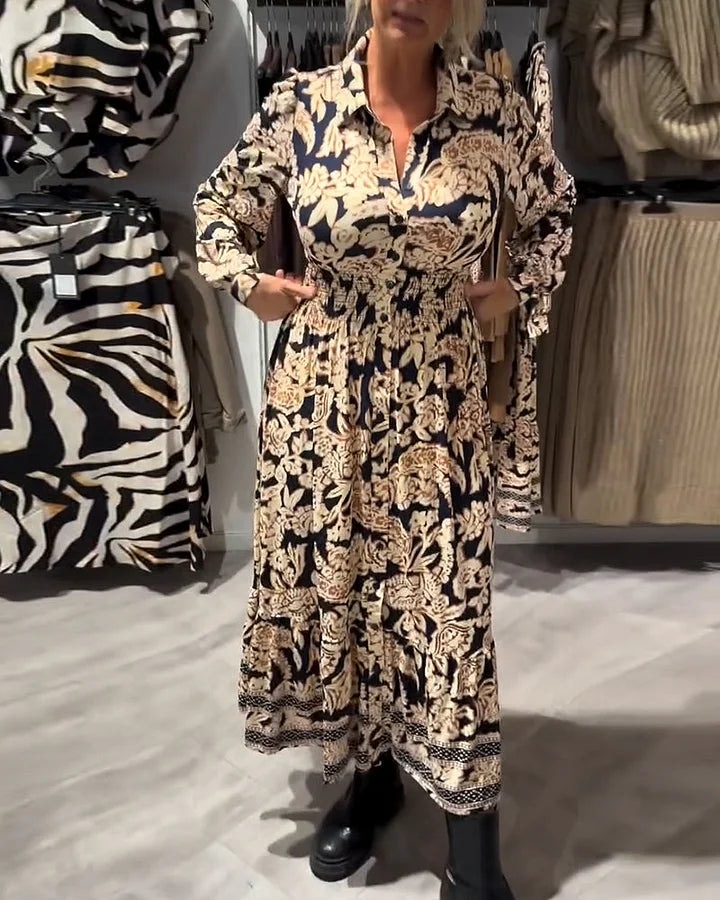 Naliri – robe chemise à imprimé floral
