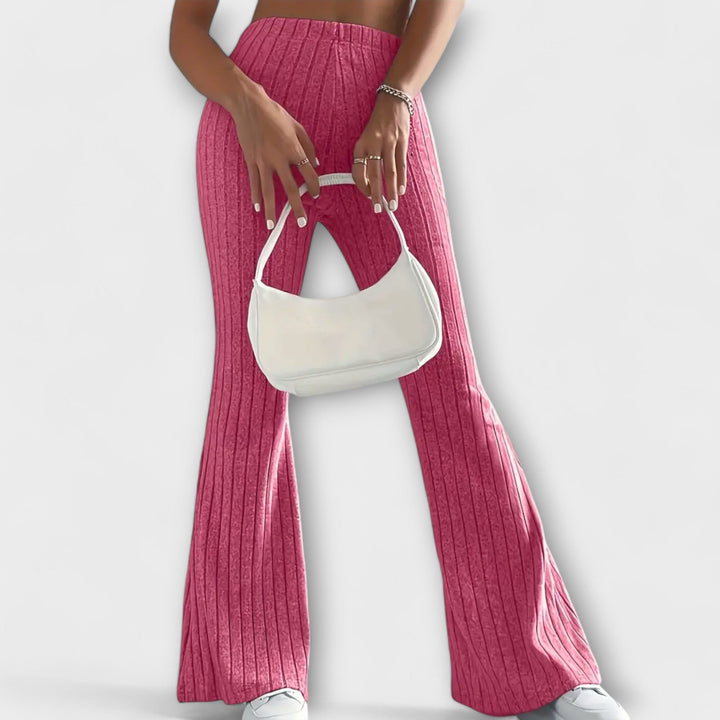Velara – Pantalon tissé à taille élastique