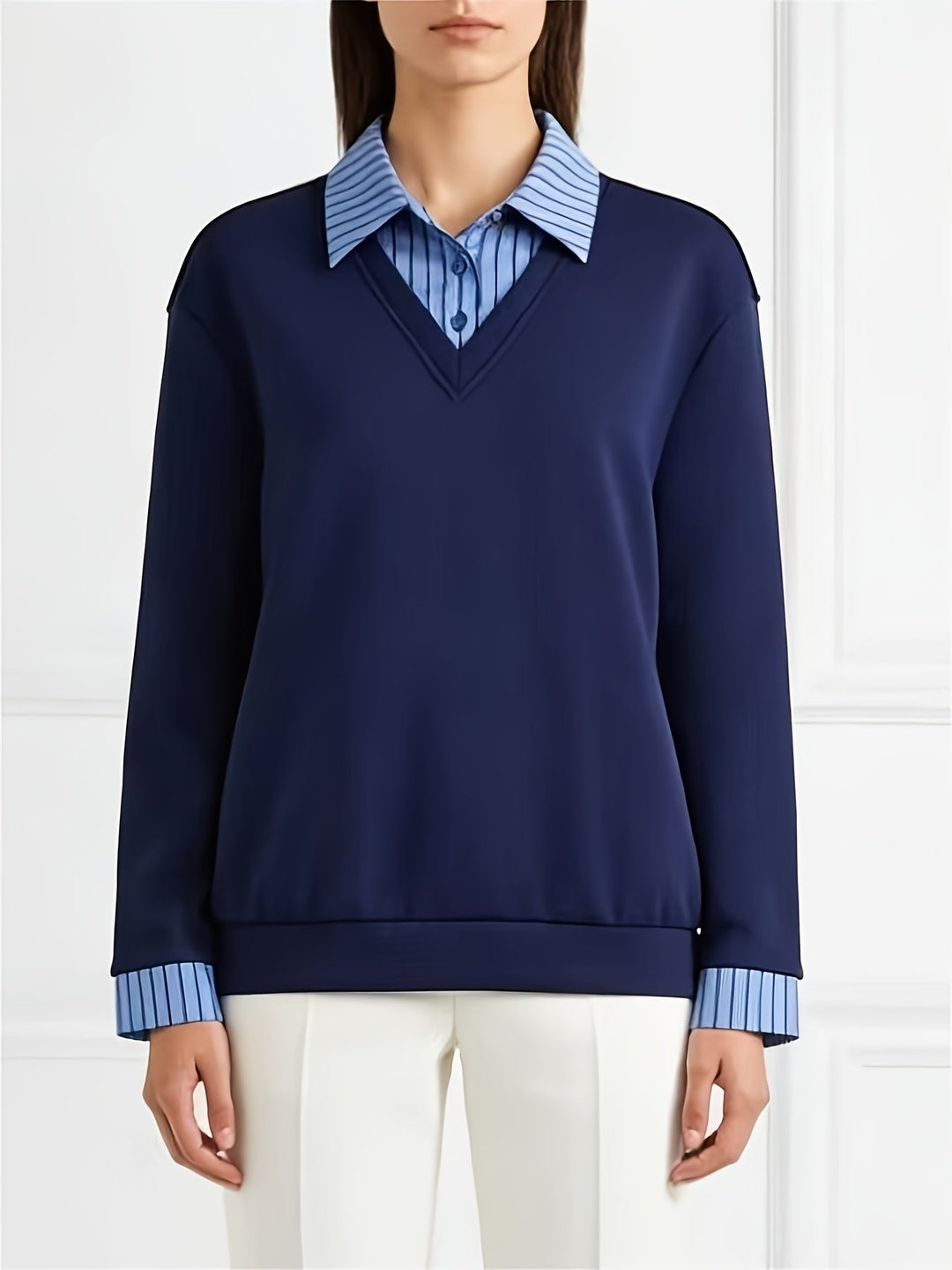 Calira – Polo en maille à col à revers