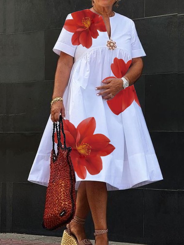 Orvina – Robe midi plissée tissée