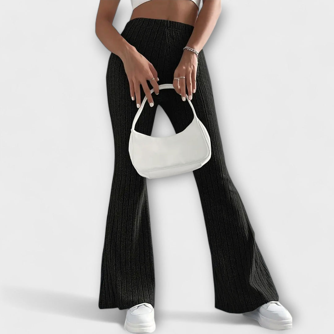 Velara – Pantalon tissé à taille élastique