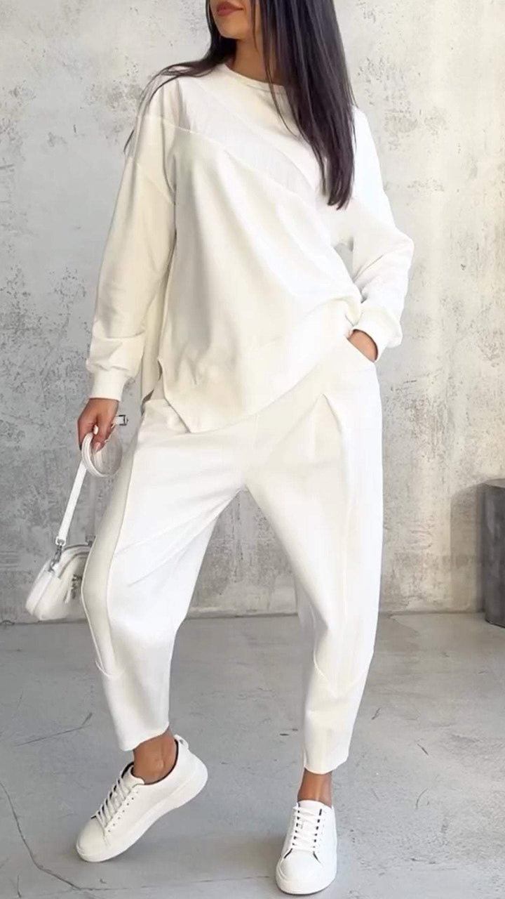 Mirevi – Col rond en mélange de coton, ensemble