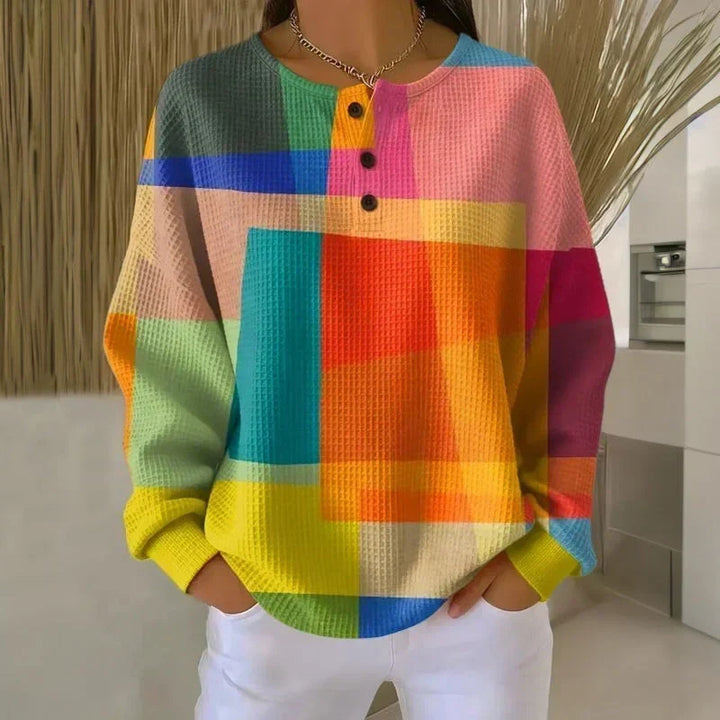 Noreva – À double couche, maille texturée, pull