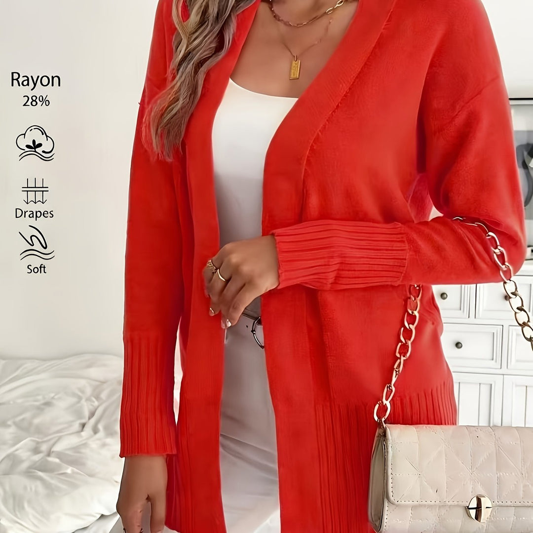 Tivora – gilet long en maille