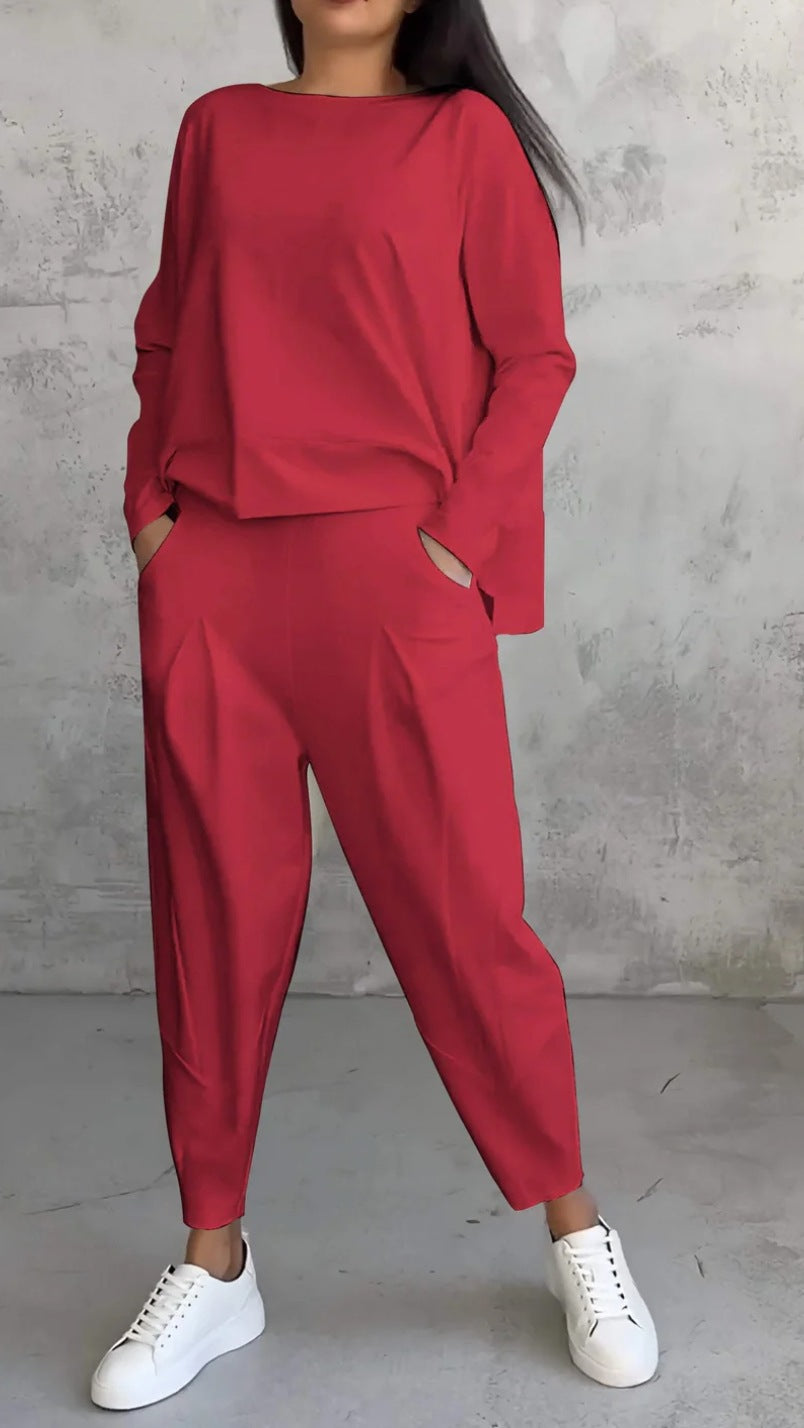 Mirevi – Col rond en mélange de coton, ensemble