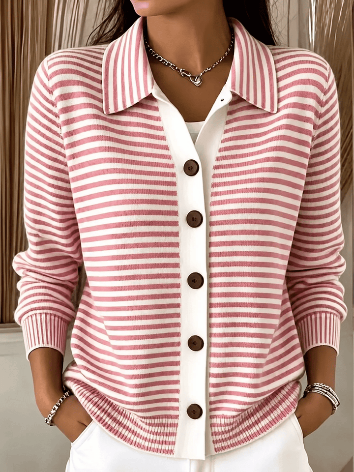 Neraya – cardigan en tricot imprimé