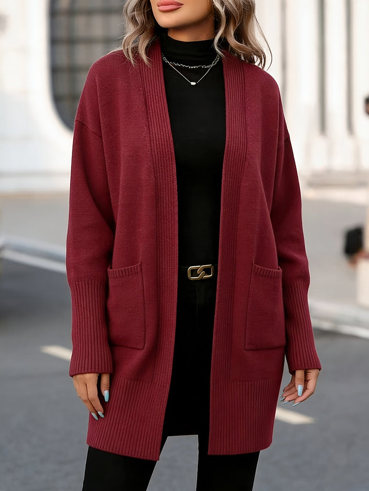 Navira – cardigan en tricot côtelé