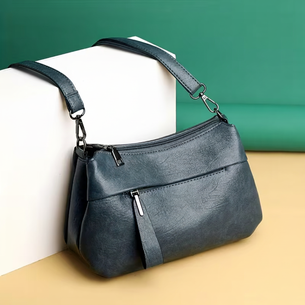 Lysara – Sac bandoulière en tissu à plusieurs compartiments