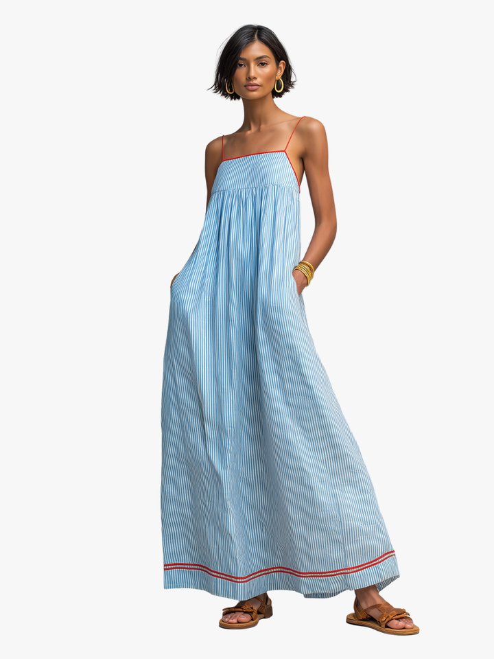 Iverra – Robe drapée tissée