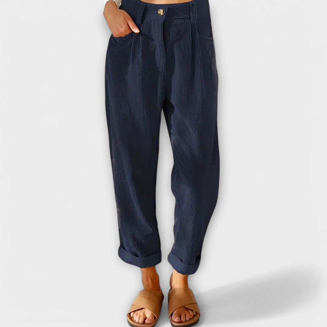 Saelyn – jean lacé en denim