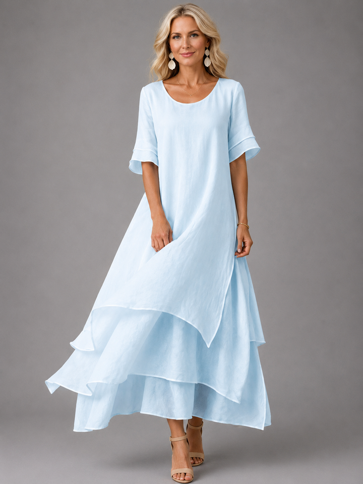Arlise – Jupe superposée, robe longue