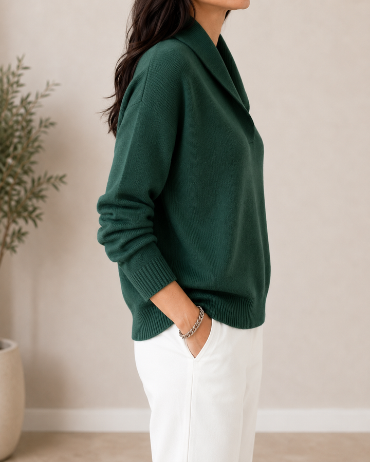 Noreli – Pull en maille à col V