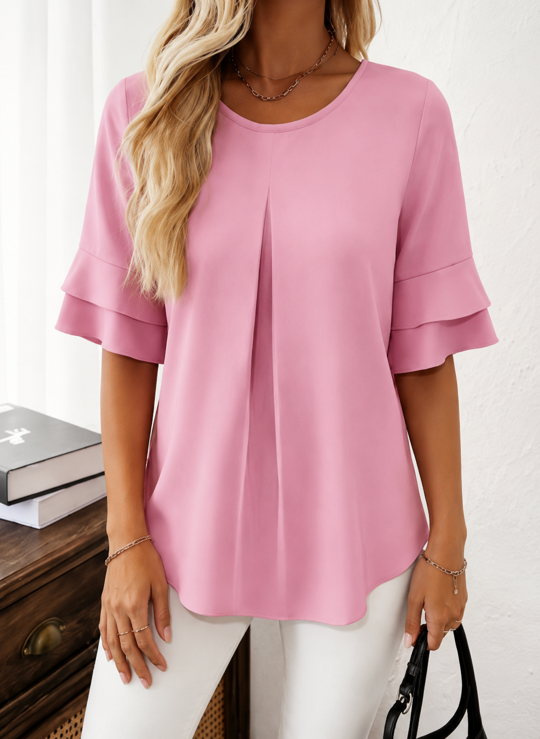 Nalise – blouse tissée
