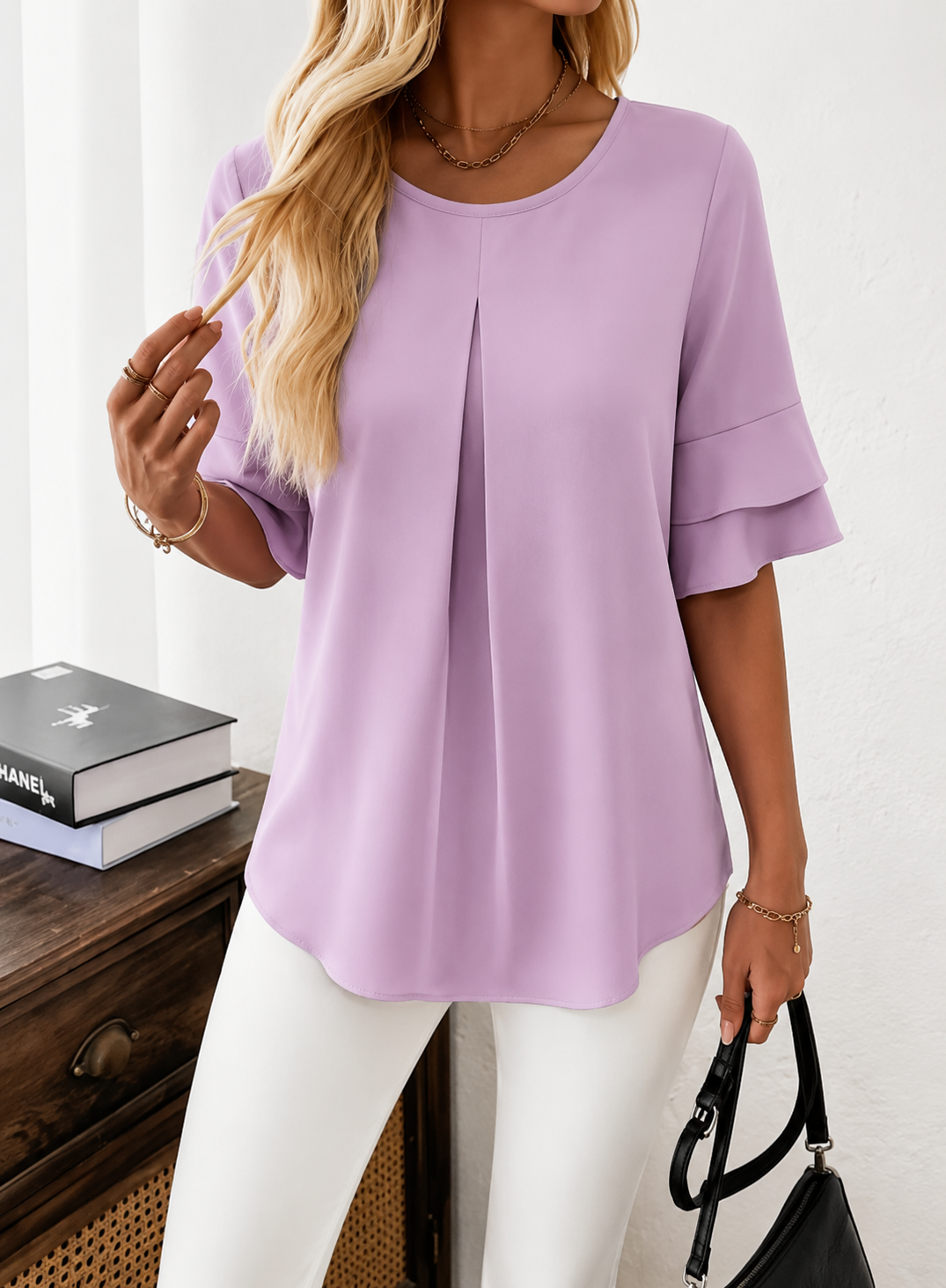 Nalise – blouse tissée