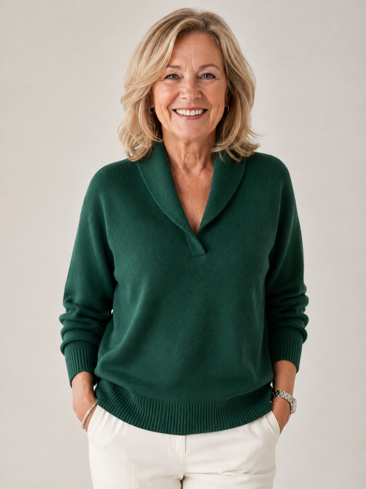 Noreli – Pull en maille à col V