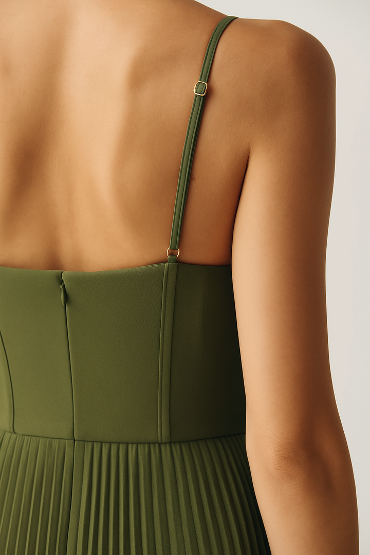 Solyne – Robe dos nu tissée