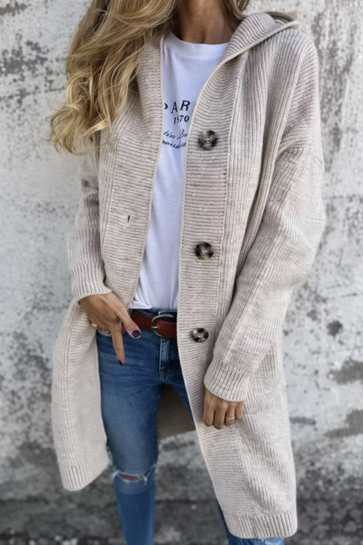 Velira – cardigan long en maille