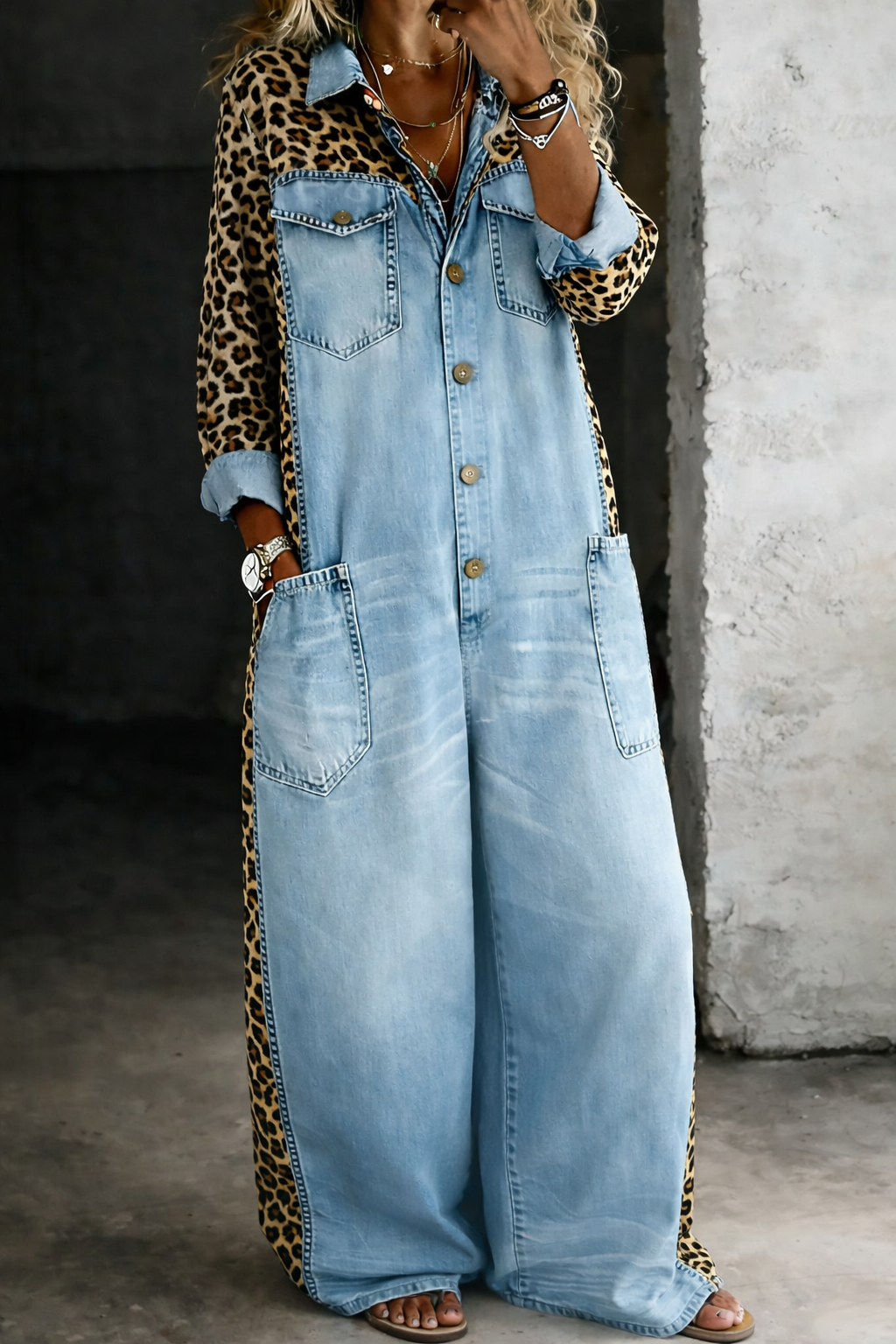 Calira – Combinaison en jean