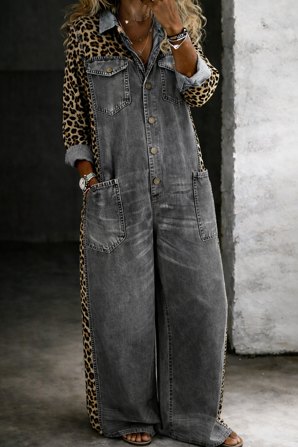 Calira – Combinaison en jean