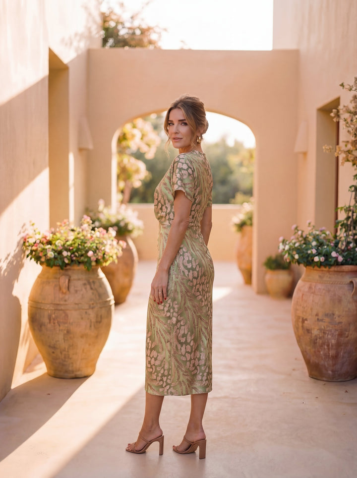Rilena – robe midi portefeuille