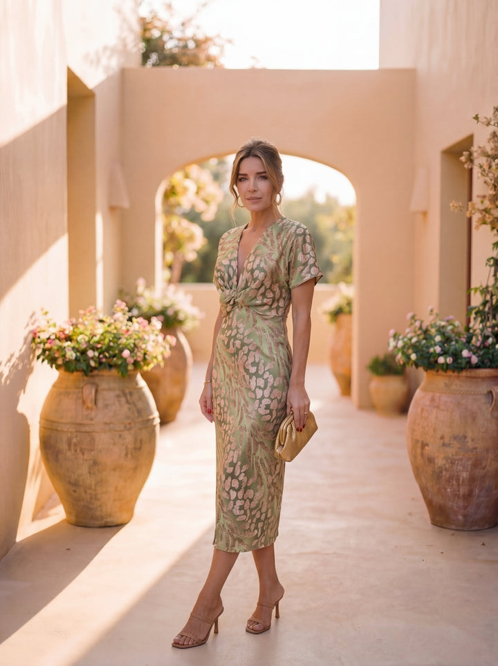 Rilena – robe midi portefeuille