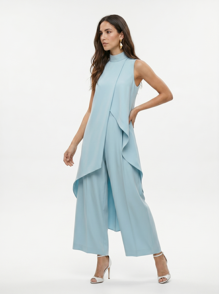 Arlise – coupe asymétrique en tissu tissé, ensemble