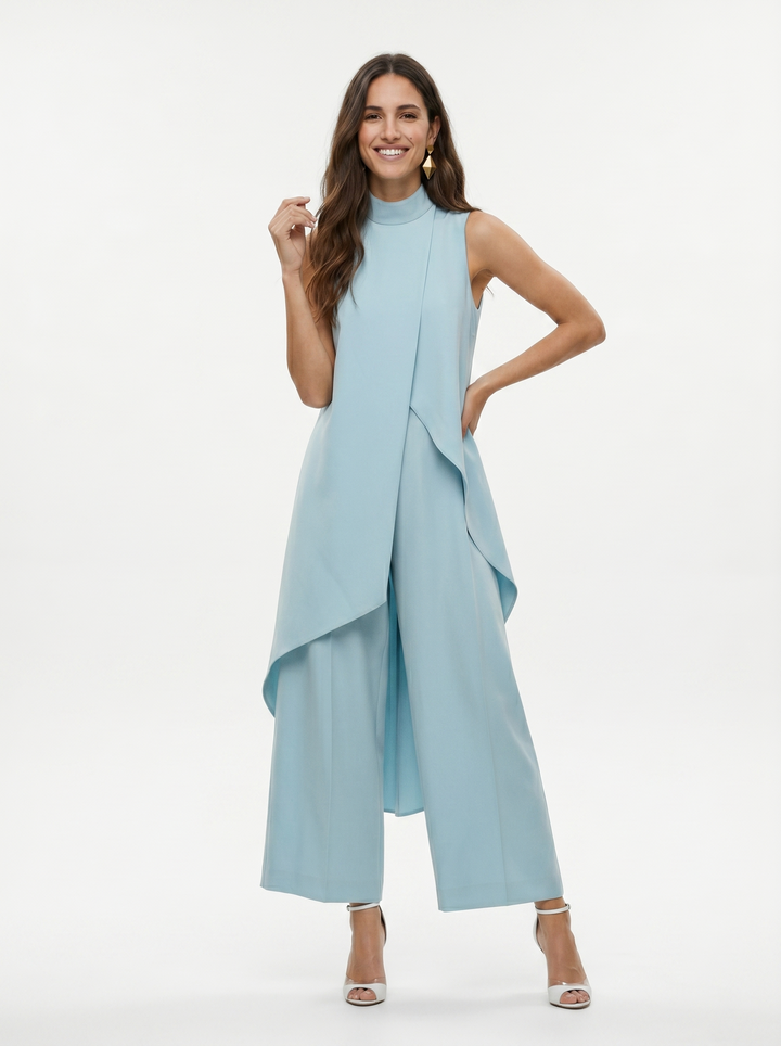 Arlise – coupe asymétrique en tissu tissé, ensemble