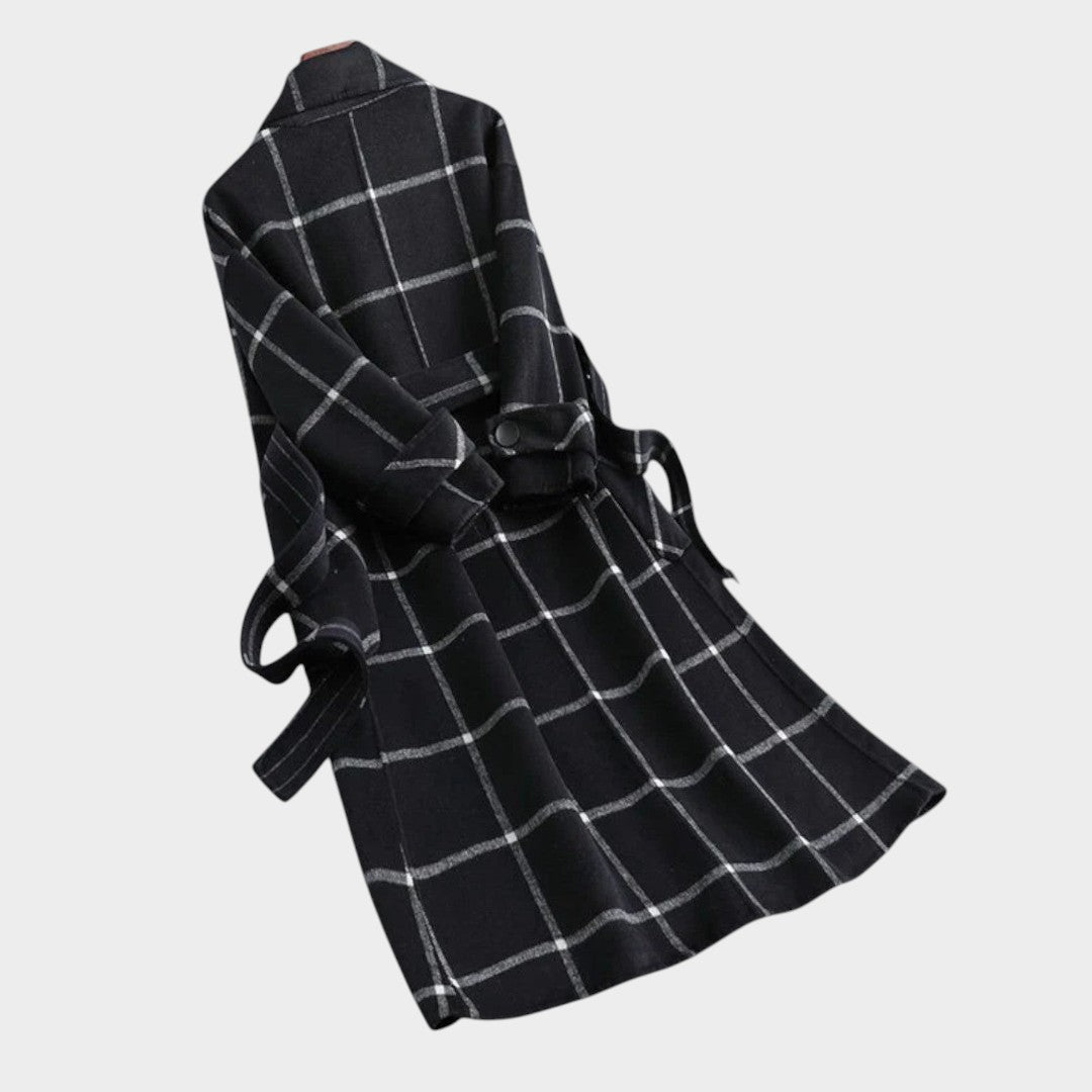 Kelira – manteau tissé à carreaux