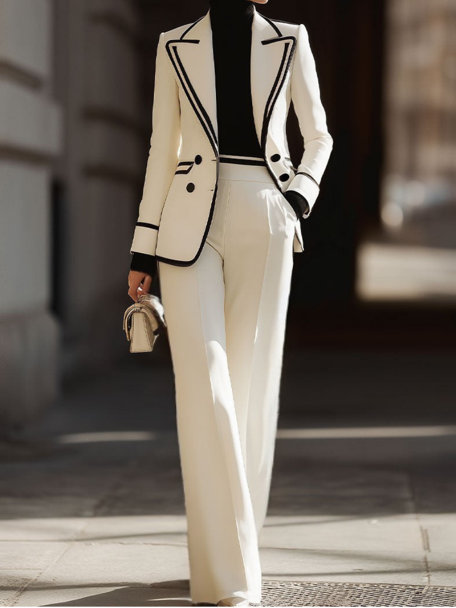 Sevra – ensemble blazer à coupe décontractée