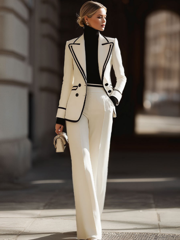 Sevra – ensemble blazer à coupe décontractée