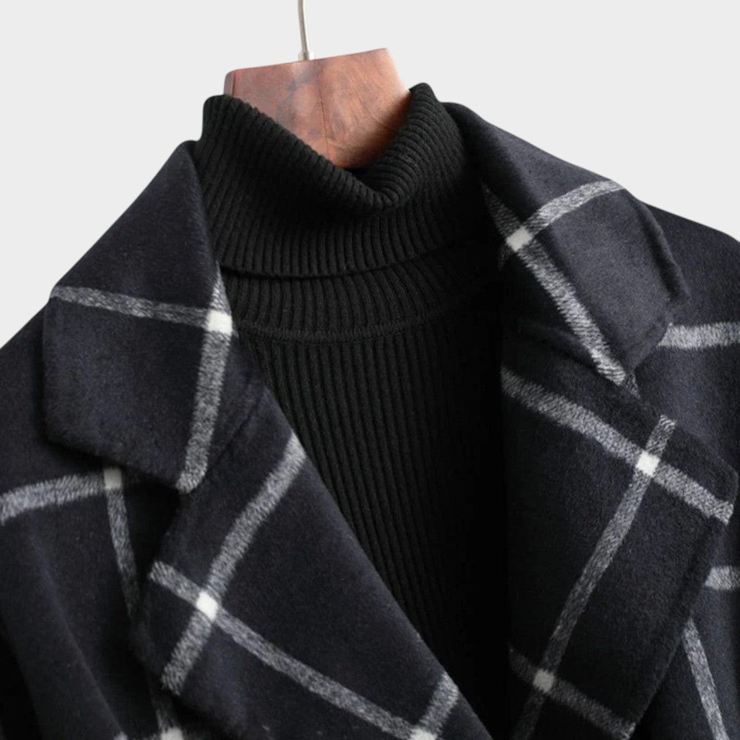 Kelira – manteau tissé à carreaux