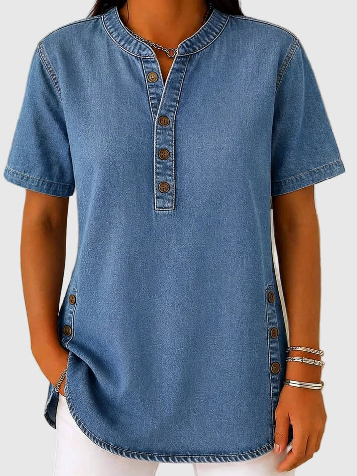 Kevara – Coupe classique – tissée – blouse