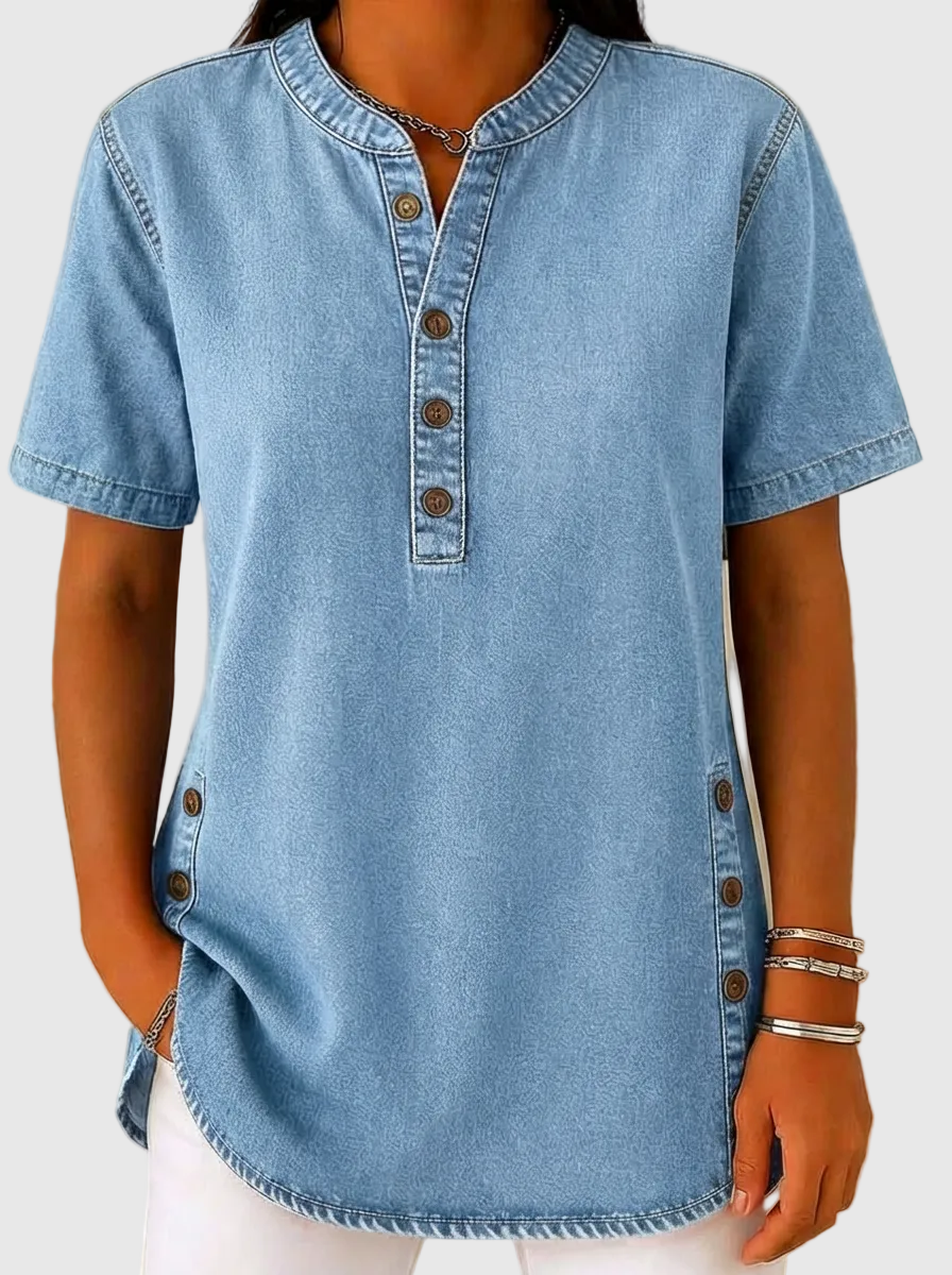 Kevara – Coupe classique – tissée – blouse