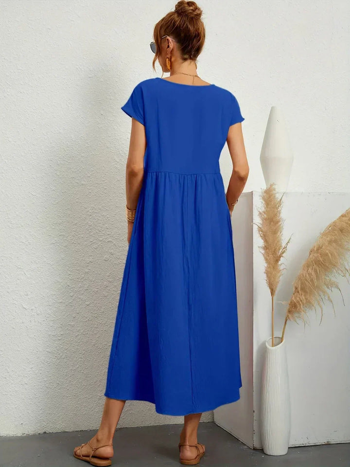 Calira – robe midi en coton