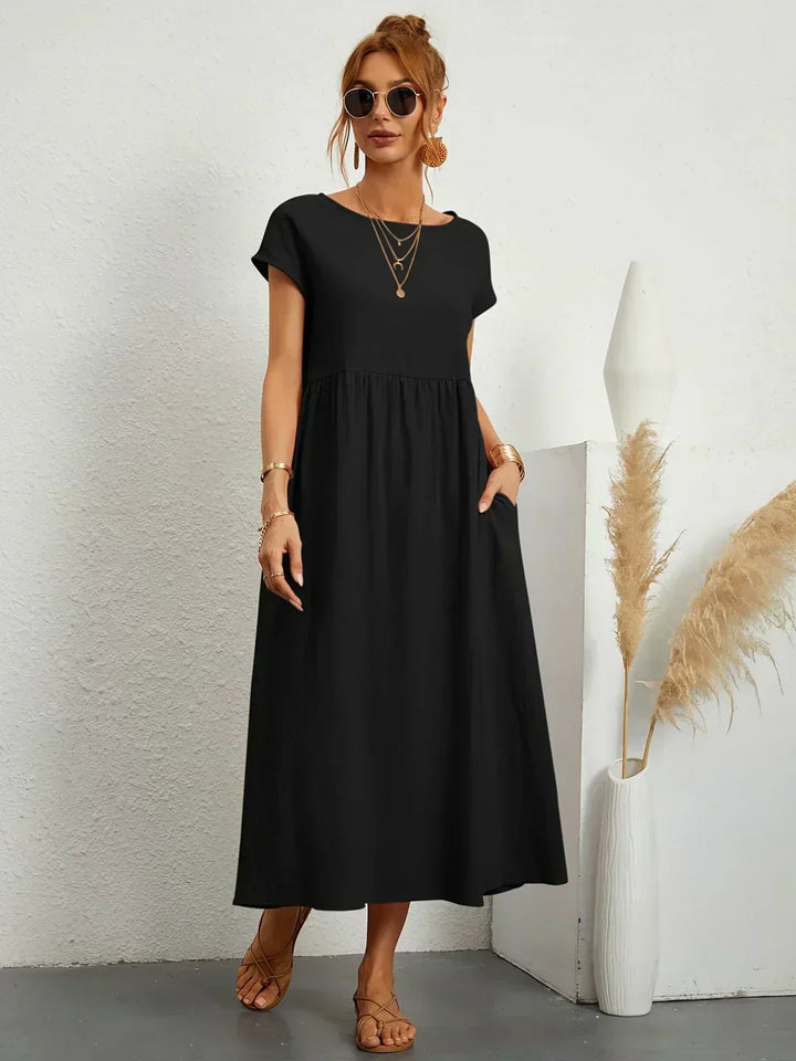 Calira – robe midi en coton