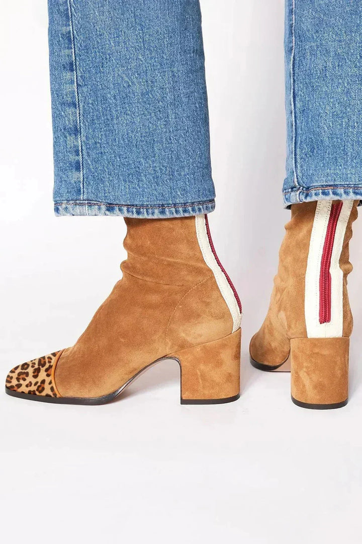 Lunera – Bottines à talon carré
