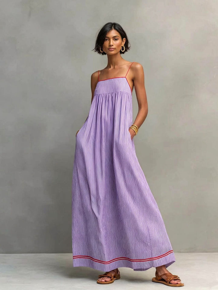 Iverra – Robe drapée tissée